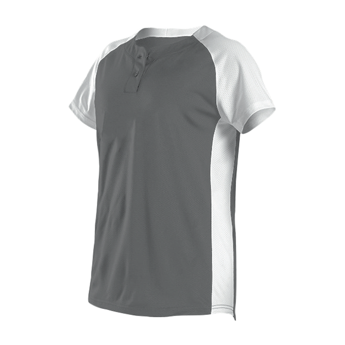 Alleson Youth Two Button Fastpitch Softball Jersey Alleson