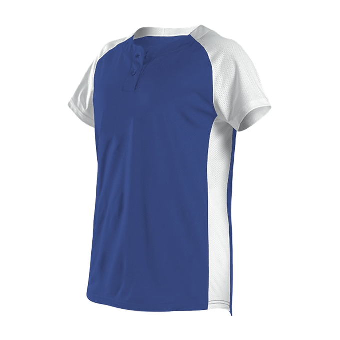 Alleson Youth Two Button Fastpitch Softball Jersey Alleson