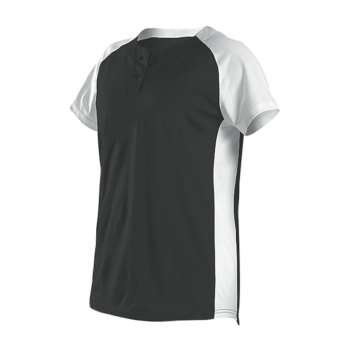 Alleson Youth Two Button Fastpitch Softball Jersey Alleson