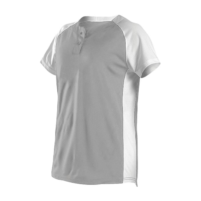 Alleson Youth Two Button Fastpitch Softball Jersey Alleson