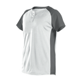 Alleson Youth Two Button Fastpitch Softball Jersey Alleson