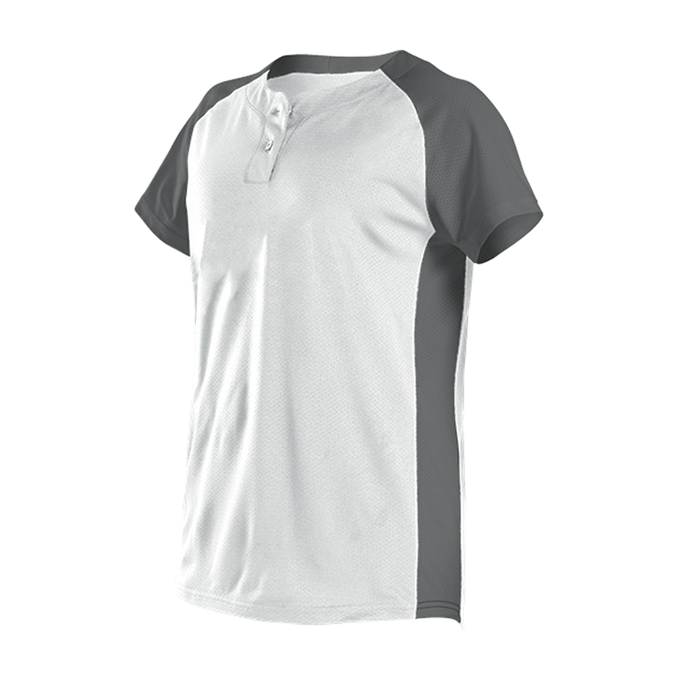 Alleson Youth Two Button Fastpitch Softball Jersey Alleson