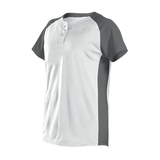 Alleson Youth Two Button Fastpitch Softball Jersey Alleson