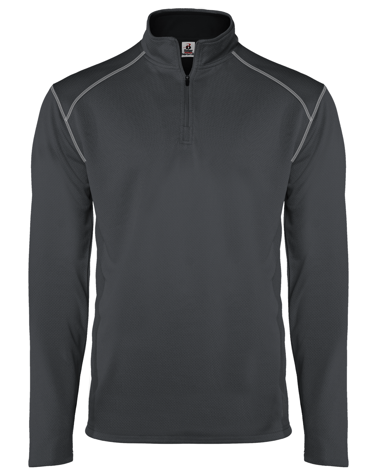 Badger Youth Money Mesh 1/4 Zip Badger