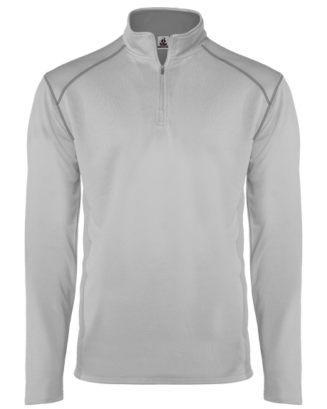 Badger Youth Money Mesh 1/4 Zip Badger