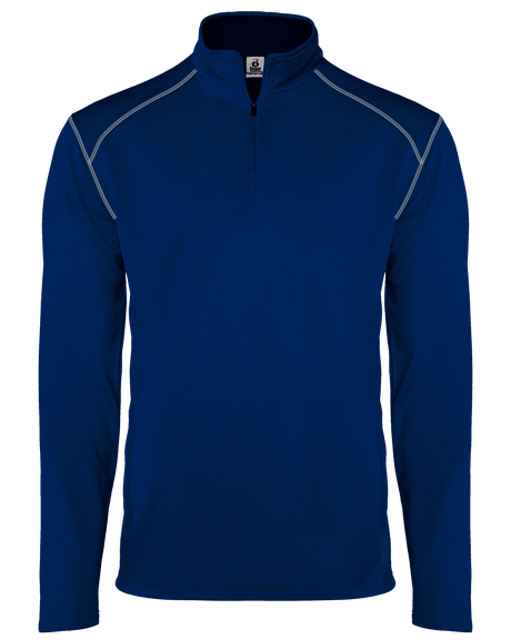Badger Youth Money Mesh 1/4 Zip Badger