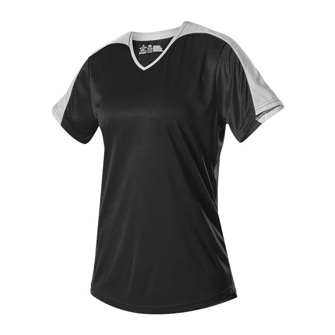 Alleson Youth V Neck Fastpitch Baseball Jersey Alleson
