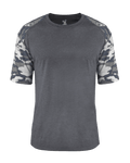 Badger Men's Vintage Camo Sport Tri-Blend Tee Badger