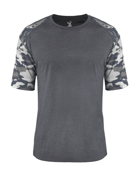 Badger Men's Vintage Camo Sport Tri-Blend Tee Badger