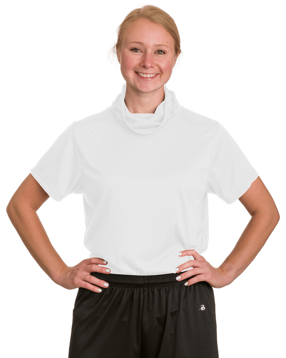 Badger Women's 2B1 Performance Tee with Mask Badger