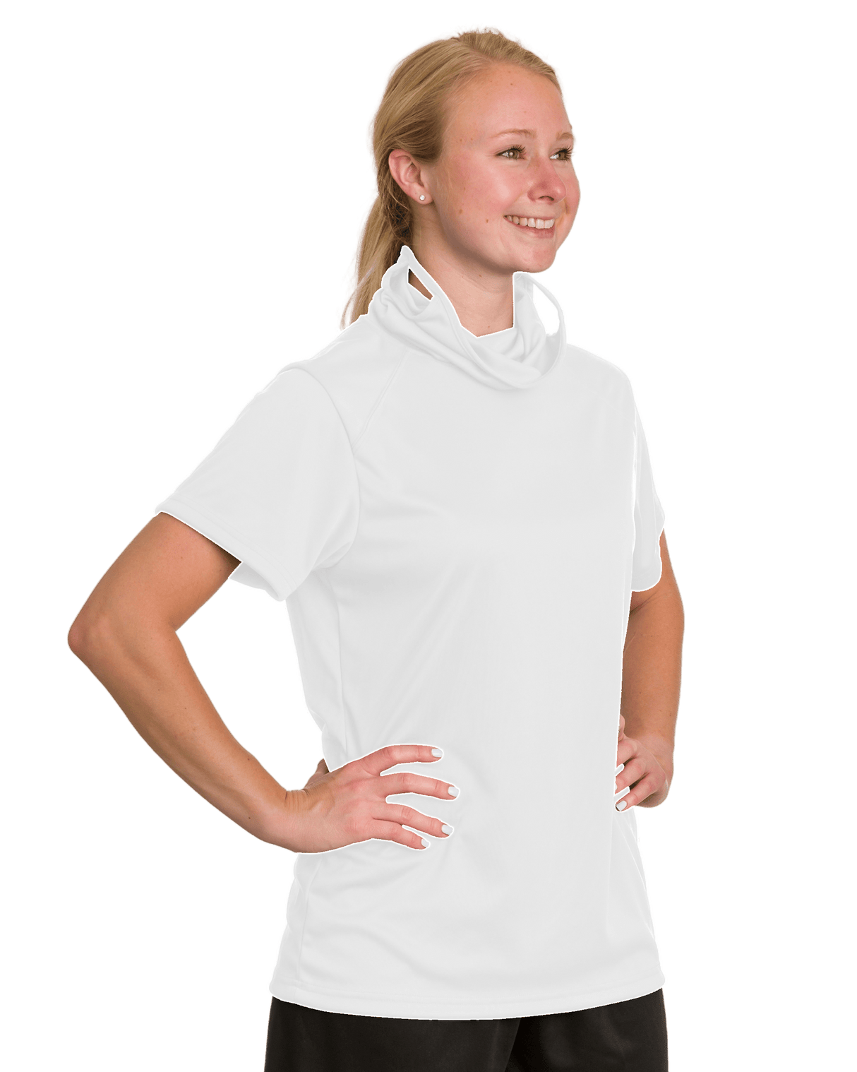 Badger Women's 2B1 Performance Tee with Mask Badger