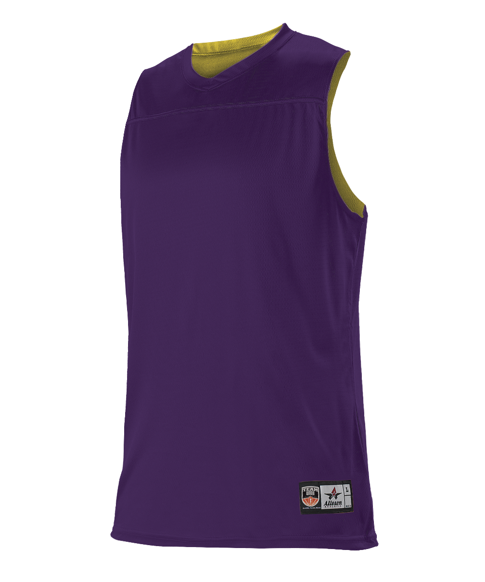Womens Blank Reversible WNBA Racerback Jersey Alleson