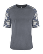 Badger Men's Vintage Camo Sport Tri-Blend Tee Badger