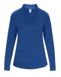 Badger Women's 1/4 Zip Perf. Fleece Badger