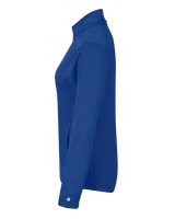 Badger Women's 1/4 Zip Perf. Fleece Badger