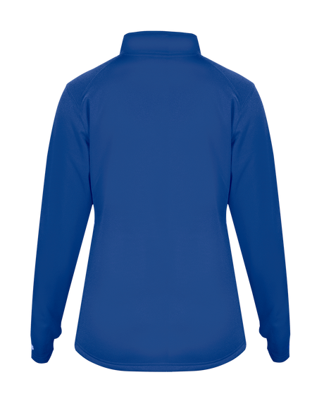 Badger Women's 1/4 Zip Perf. Fleece Badger