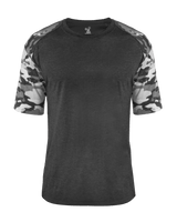 Badger Men's Vintage Camo Sport Tri-Blend Tee Badger