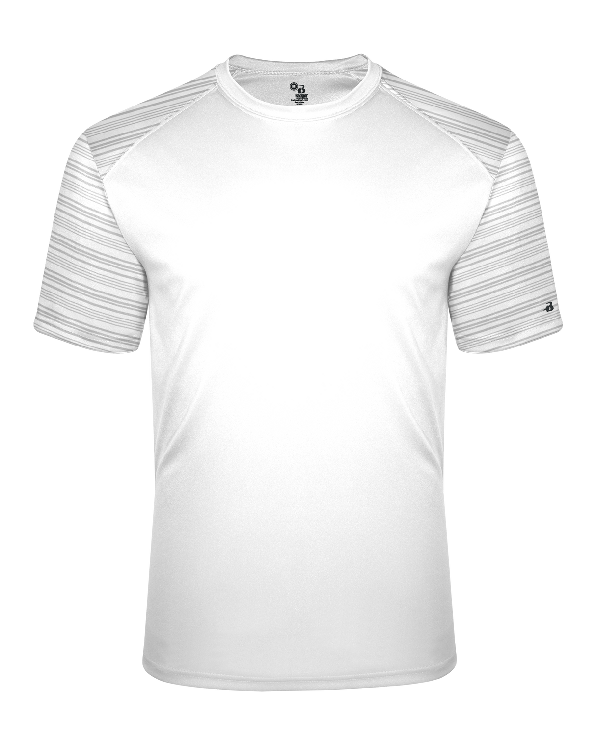 Badger Youth Sport Stripe Tee Badger