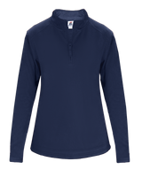 Badger Women's 1/4 Zip Perf. Fleece Badger