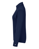 Badger Women's 1/4 Zip Perf. Fleece Badger