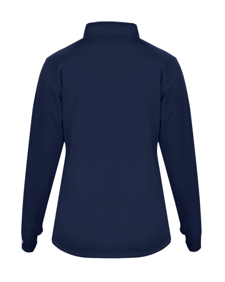 Badger Women's 1/4 Zip Perf. Fleece Badger