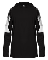 Badger Youth Lineup Hoodie Tee Badger