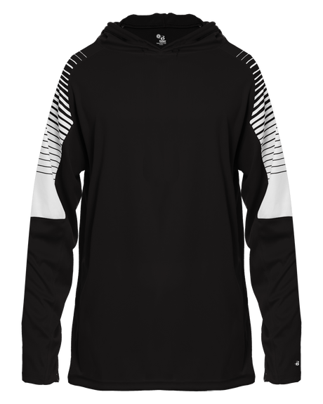 Badger Youth Lineup Hoodie Tee Badger