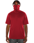 Badger Youth 2B1 Performance Tee with Mask Badger