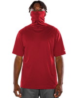 Badger Youth 2B1 Performance Tee with Mask Badger