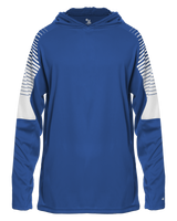 Badger Youth Lineup Hoodie Tee Badger