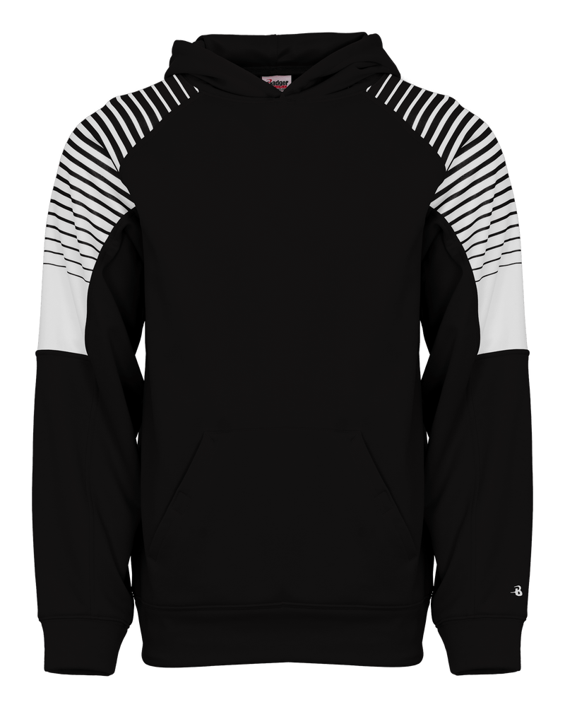 Badger Youth Lineup Fleece Hoodie