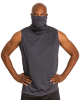Badger Youth 2B1 Sleeveless Performance Tee with Mask Badger