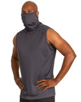 Badger Youth 2B1 Sleeveless Performance Tee with Mask Badger