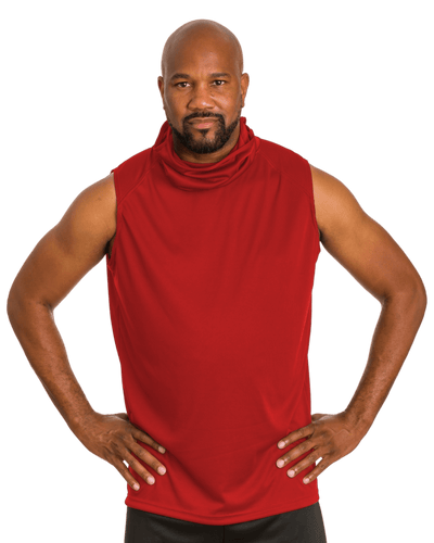 Badger Youth 2B1 Sleeveless Performance Tee with Mask