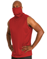 Badger Youth 2B1 Sleeveless Performance Tee with Mask Badger