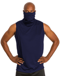 Badger Youth 2B1 Sleeveless Performance Tee with Mask Badger