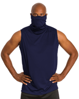 Badger Youth 2B1 Sleeveless Performance Tee with Mask Badger