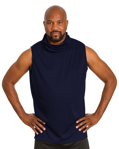 Badger Youth 2B1 Sleeveless Performance Tee with Mask