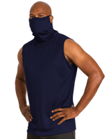 Badger Youth 2B1 Sleeveless Performance Tee with Mask Badger