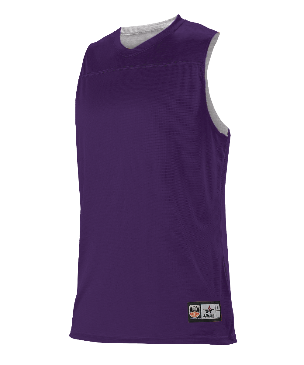 Womens Blank Reversible WNBA Racerback Jersey Alleson