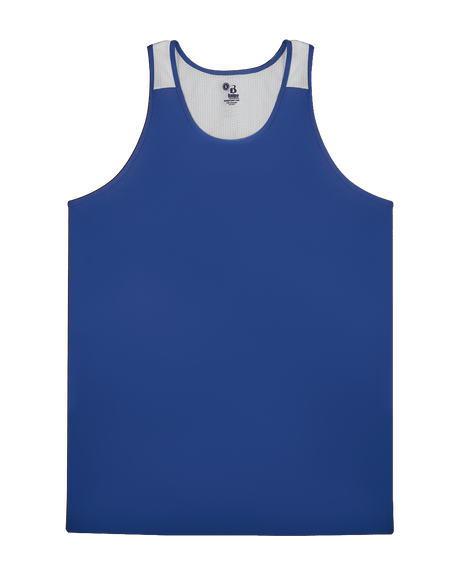 Badger Youth Ventback Singlet Badger