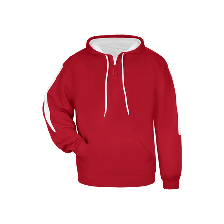 Badger Youth Sideline Fleece Hoodie Badger