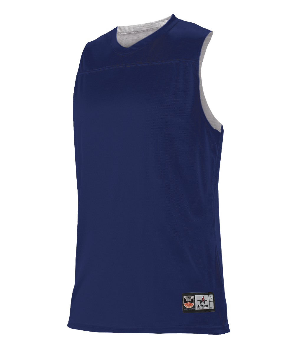 Womens Blank Reversible WNBA Racerback Jersey Alleson