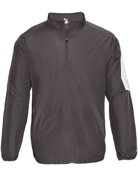 Badger 264100 Youth Sideline Long-Sleeve Pullover Badger