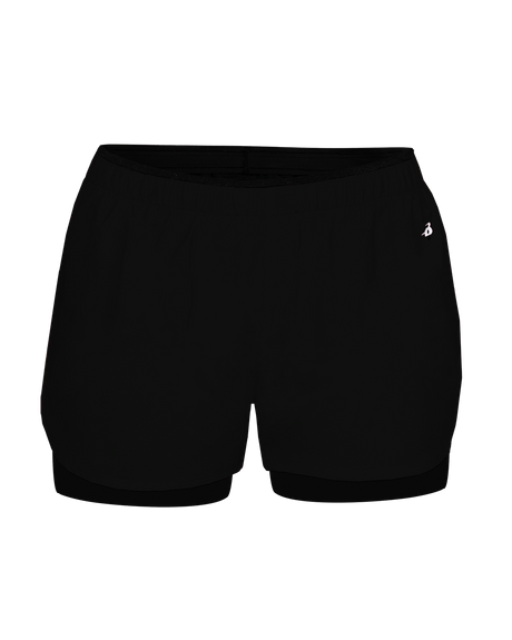 Badger Women's Double Up Shorts Badger