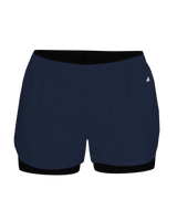 Badger Women's Double Up Shorts Badger