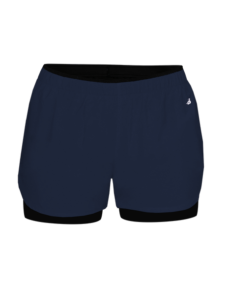 Badger Women's Double Up Shorts Badger