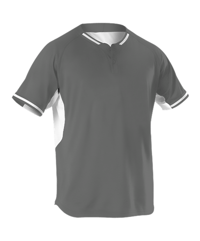 Alleson Youth 2 Button Baseball Jersey
