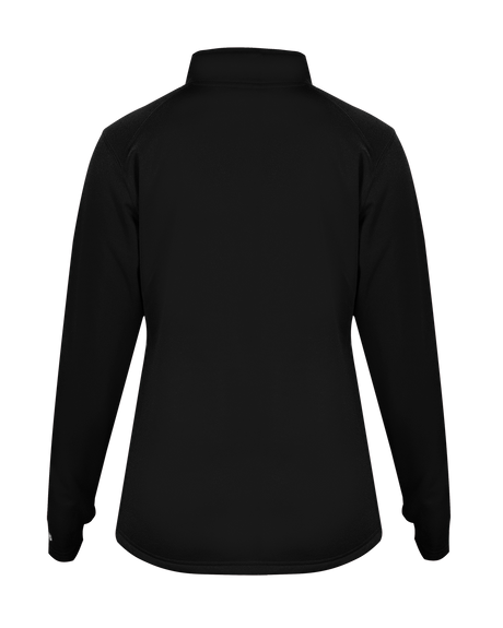 Badger Women's 1/4 Zip Perf. Fleece Badger