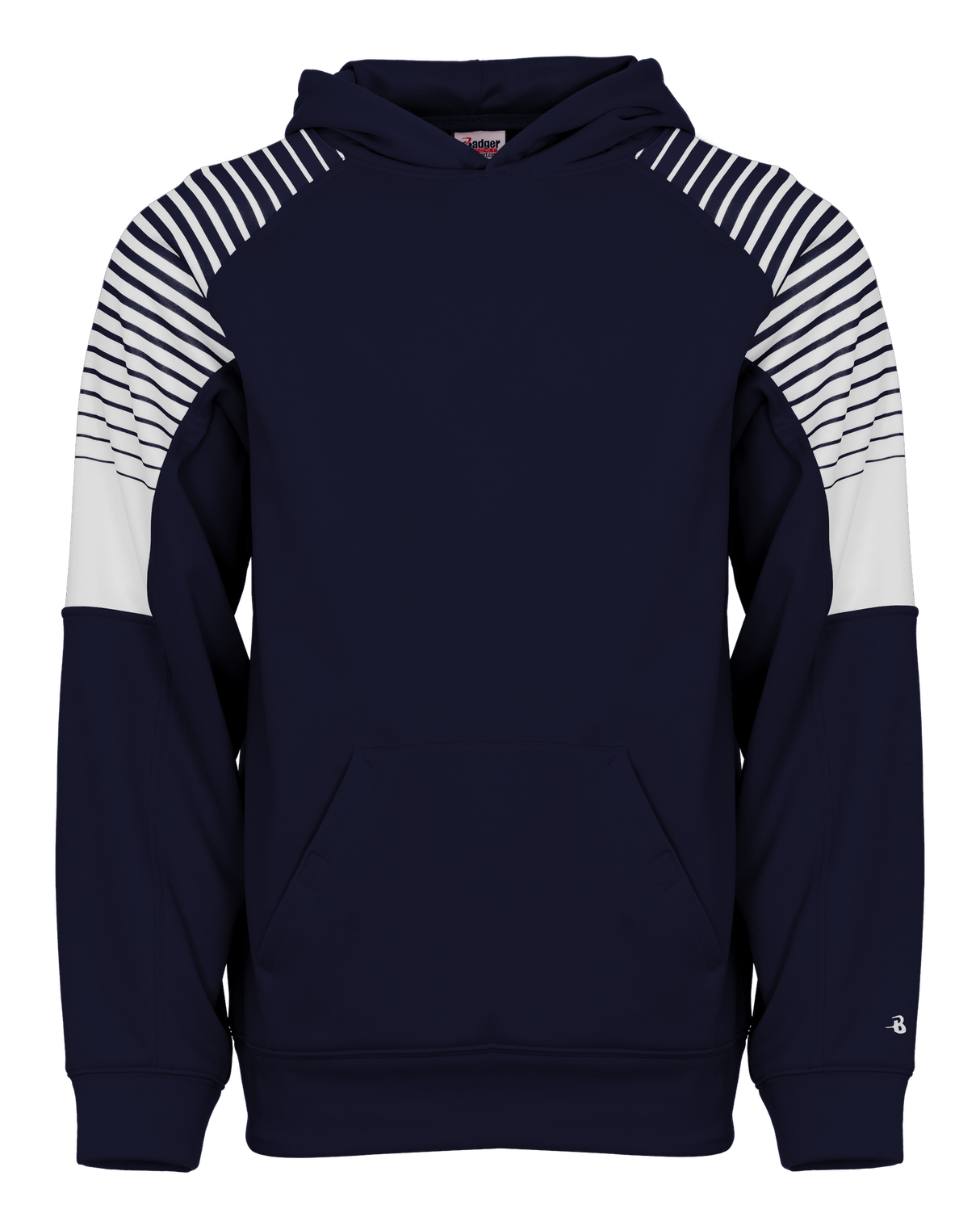 Badger Youth Lineup Fleece Hoodie Badger